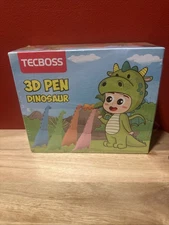 Tecboss 3D Pen Dinosaur Shaped for Kids -new