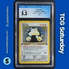 1999 POKEMON JUNGLE 1ST EDITION #11/64 SNORLAX HOLO RARE CGC 5.5