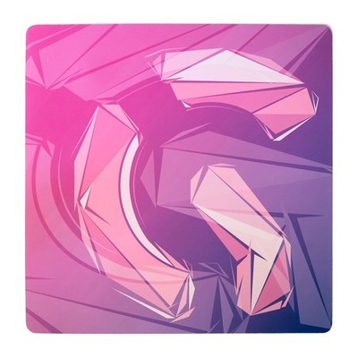 Esports Tiger Neon PC Pro Gaming Mouse Pad - Size: 500 X-Large, Pink Purple