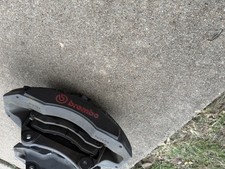 S550 Mustang Performance Pack Brembo Brakes With Slotted And Drilled Rotors S550 Mustang Performance Pack Brembo Brakes With Slotted And Drilled Rotors