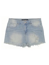 Indigo Rein Women Blue Denim Shorts 9