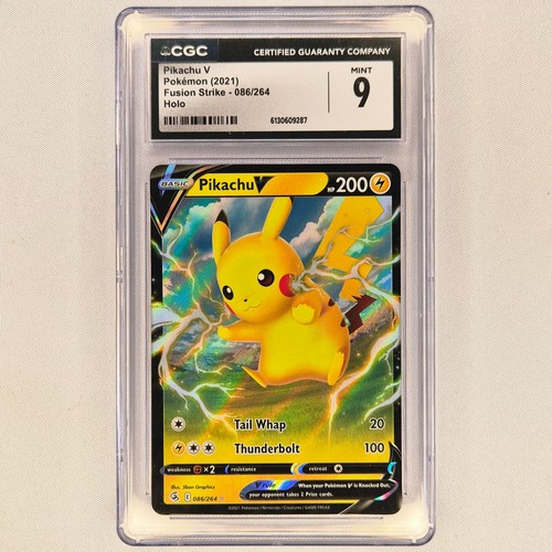Pikachu V graded CGC 9 for sale on eBay