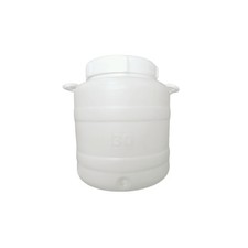 Ecoplast | Fusto in Plastica a Bocca Larga con Guarnizione e Tappo, Rubinetto no