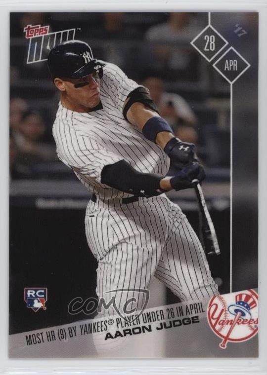 2017 Topps Now Topps Online Exclusive /1101 Aaron Judge #91 0ai2