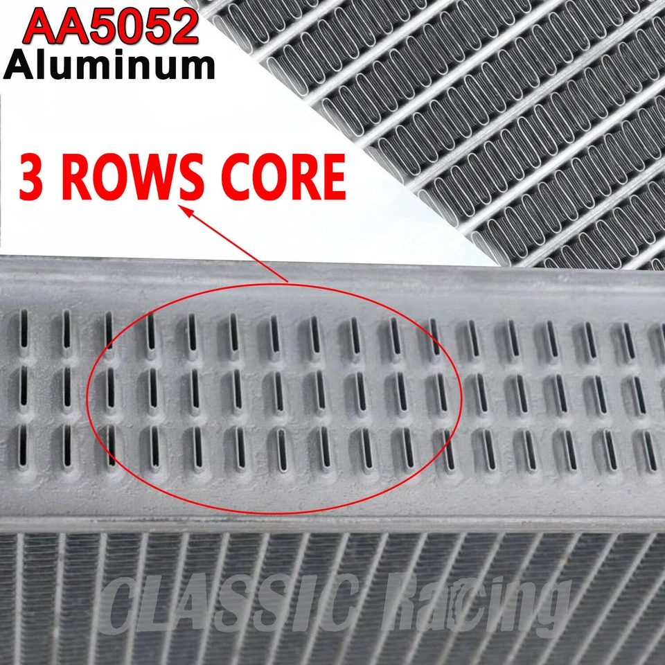 3 Row Radiator FIT 1977-92 ,90 Cadillac DeVille Pontiac Buick Brougham Fleetwood Foto 3 de 4