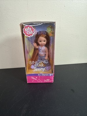 Kelly Club  Singing Star Jenny  Doll   Open Box W Mic