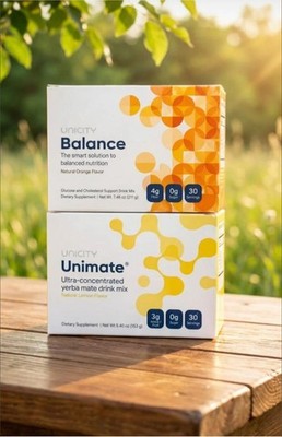 Combo-Unicity Unimate Natural LEMON & Unicity Balance Natural