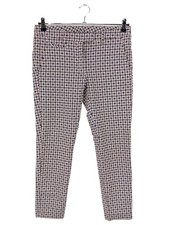 DONDUP Pantalone jersey Donna Pantalone Taglia IT 44 bianco-blu-lilla