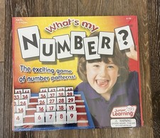 What's My Number Game Junior Learning Educational Math Interactive NEW SEALED