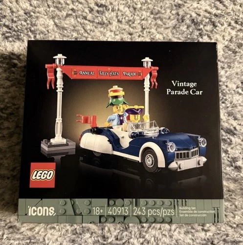 LEGO 40913 Icons Vintage Silly Hats Parade Car - Limited Edition  Set Brand New!
