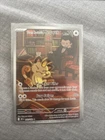 Pokémon TCG Team Rockets Meowth Card 203/182 Destined Rivals