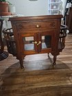 vintage mahogany cart — photo 1