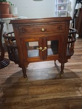 vintage mahogany cart