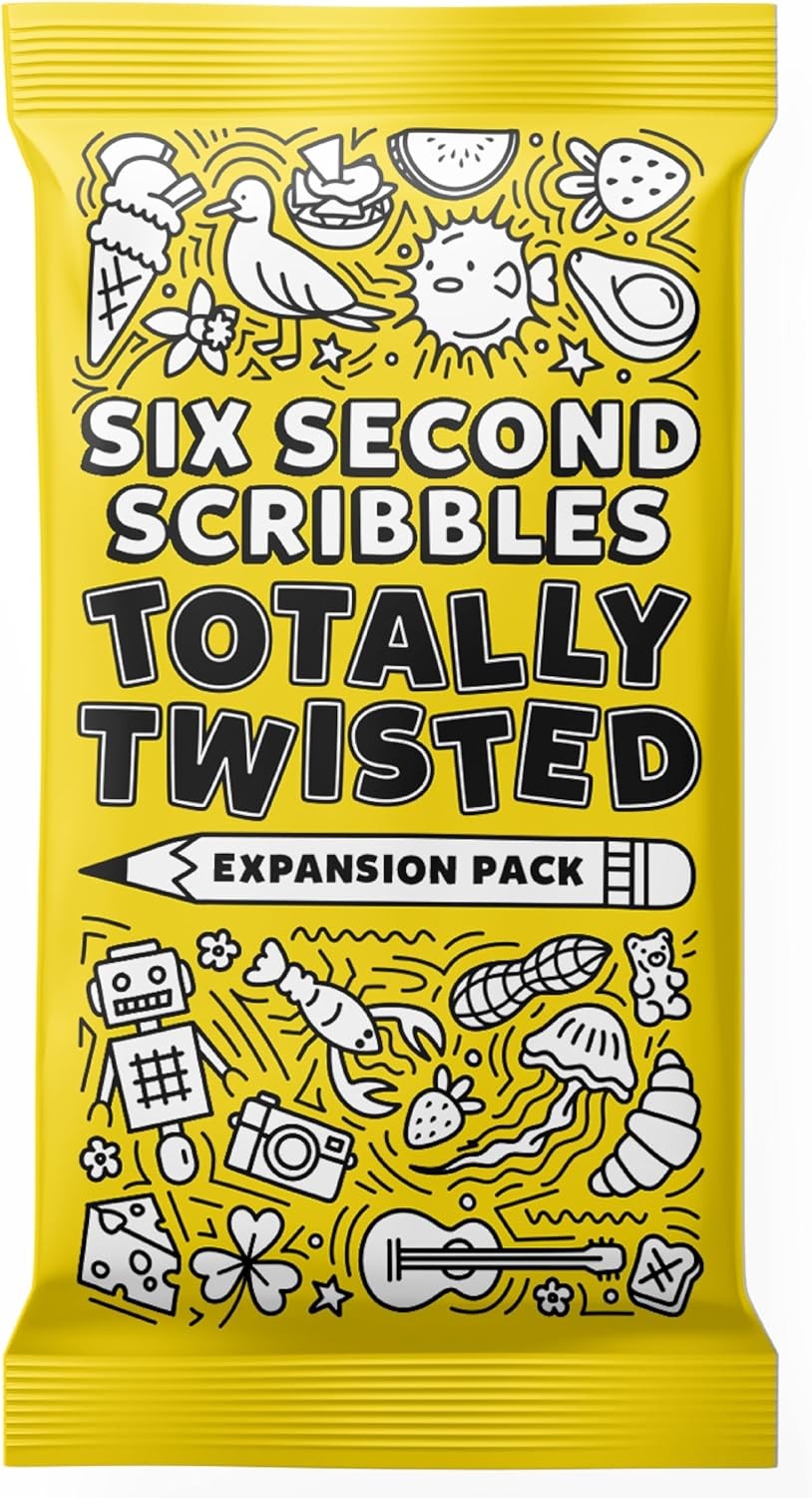 Gamely Six Second Scribbles: Totally Twisted | The expansion for Six Second Scr
