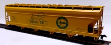HO SCALE ATHEARN 1978 NMRA SAQUARO 55' ACF Covered Hopper #PHX1978  Built-up!!