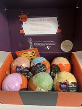Two Sisters Spa Bubble Bath Bombs Spooky Surprise One Box, 6 Bath Bombs