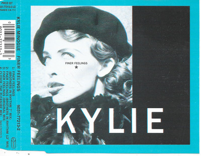 KYLIE MINOGUE - Finer feelings CD MAXI SINGLE 4TR PWL Europop 1992 Synth-Pop
