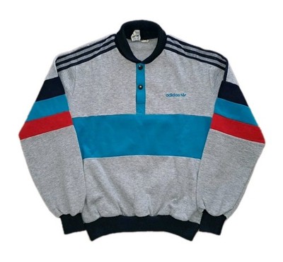 Adidas Ventex 80 Vintage Sweatshirt S Collection Crylor Made in France 