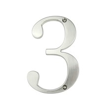 HASWARE House Number Sign 4 inch Modern Door Numbers Signage Plaque Street Ho...