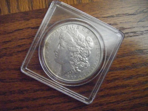 1889 MORGAN SILVER DOLLAR IN XF CONDITION IN HOLDER
