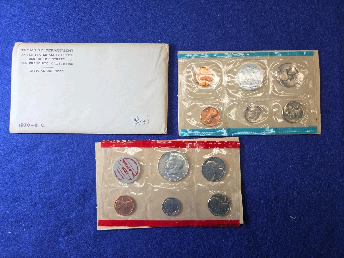 1970 US Coin Mint Sets for sale | eBay