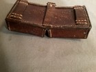 Military Leather Ammo Pouch Double Magazine Swiss Army Brown Vintage 1955 Sweden — photo 5
