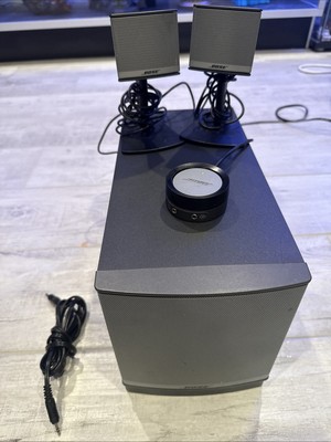 Bose Companion 3 Series II Multimedia Speaker System - TESTED! | eBay