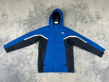 THE NORTH FACE NIMBO 2 IN 1 TRICLIMATE BOYS JACKET LARGE 14/16 BLUE HOODED