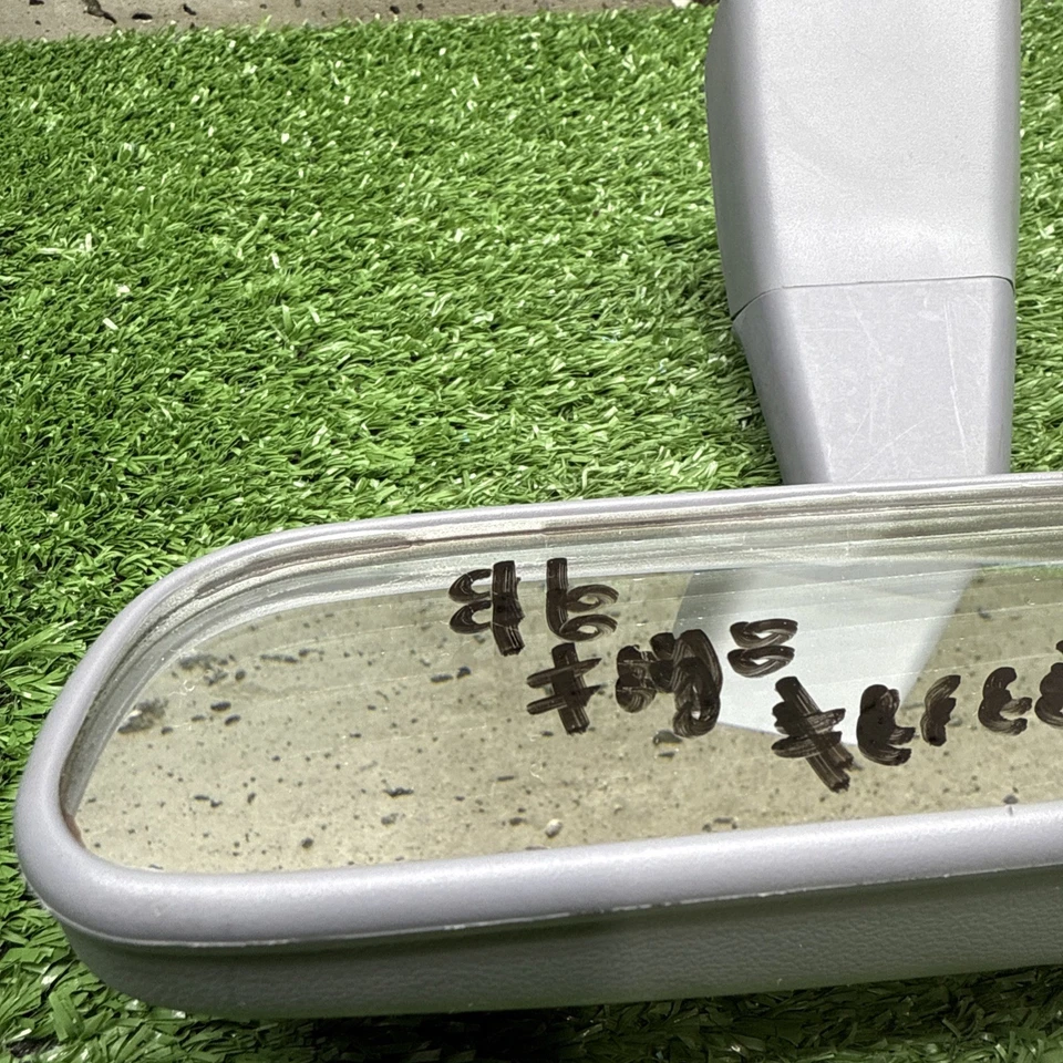 88-00 COROLLA 94-99 CELICA 91-96 TERCEL One Used Rear View Mirror Gray Color - Image 2 of 4