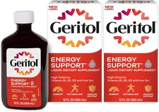 Liquid Vitamin and Iron Supplement, Energy Support, Contains High Potency B-Vita