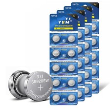 40 Pack SR920SW 371 Watch Battery 1.55V Silver Oxide Button Cells AG6 LR921 V371