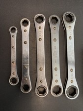 Snap-on 5pc Metric 6pt Ratcheting Box Wrench Set 10-19mm Rbm1011s-rbm1719s