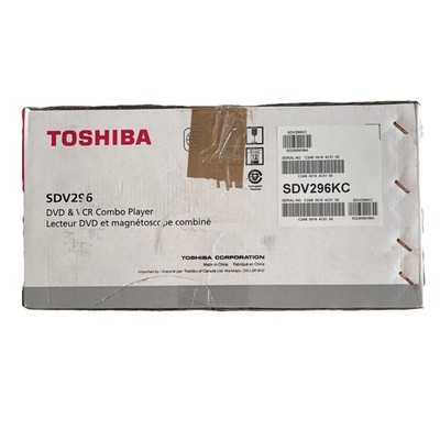 Toshiba SD-V296 DVD/VCR Combination Player - Black for sale online