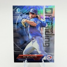 2018 Bowman Chrome - #BB Bo Bichette - Silver Refractor Hashtag Bowman Trending