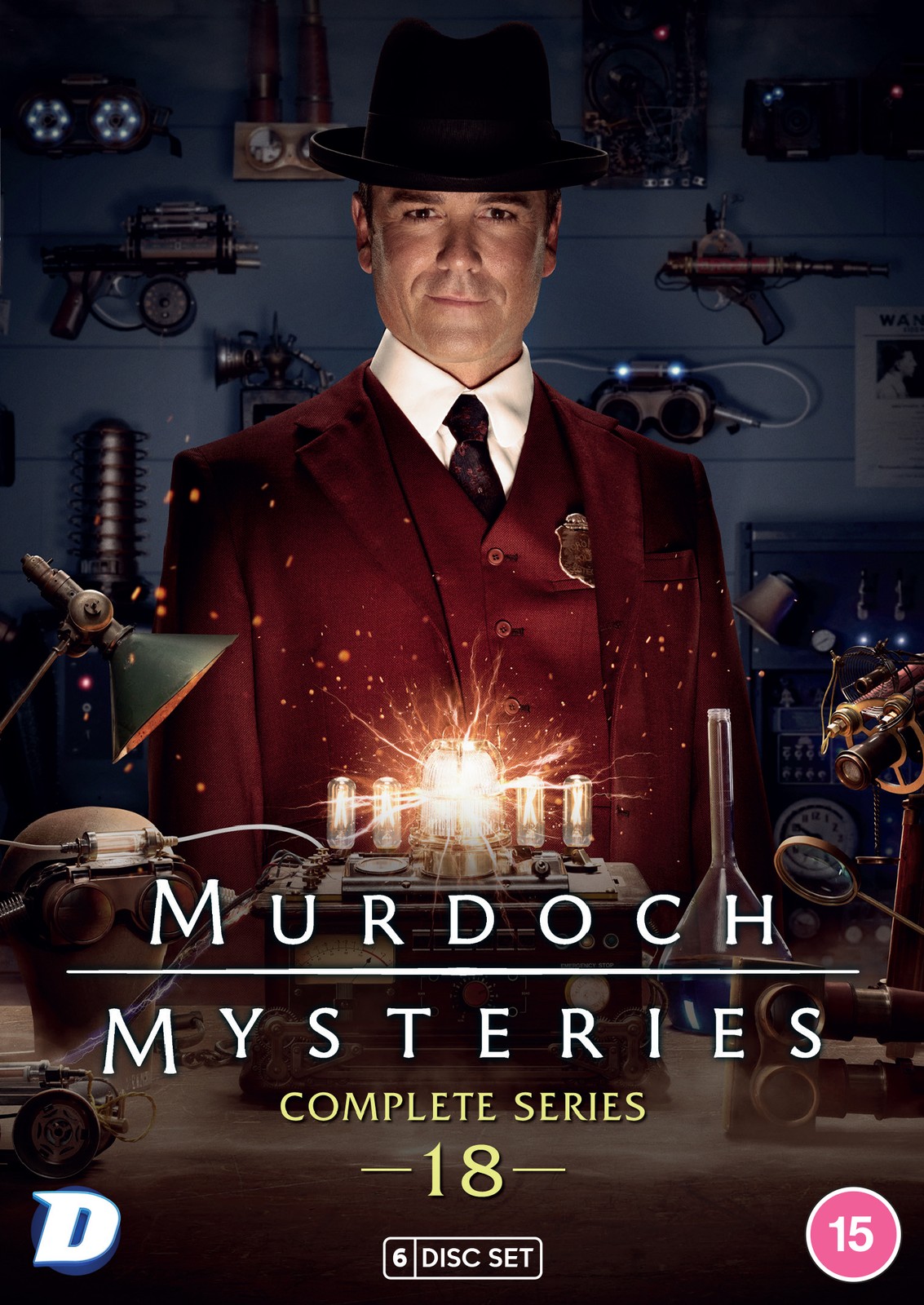 Murdoch Mysteries: Complete Series 18 (DVD) Paul Sun-Hyung Lee Helene Joy