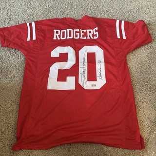 JOHNNY RODGERS 1972 Heisman winner signed Jersey autograph TRISTAR CERTIFIED