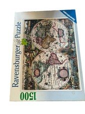 Ravensburger New World Map Puzzle Jigsaw Nova Totivs 1500 Pieces Globes