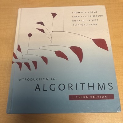 Introduction to Algorithms, 3rd - Hardcover, by Cormen Thomas H;