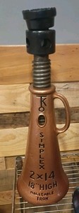 Antique Simplex Screw Jack 2x14
