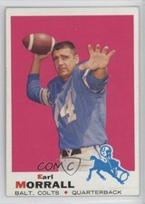 1969 Topps Earl Morrall #250 2v5