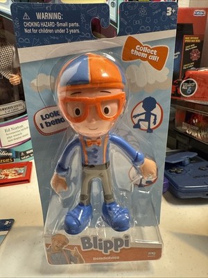 Blippi Bendables Collection Blippi 5'' Action Figure Jazwares *NEW*