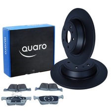 QUARO Bremsscheiben 302mm Bremsbeläge Hinten für FORD MONDEO V