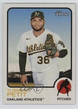 2022 Topps Heritage High Number SP Yusmeiro Petit #466 f2v