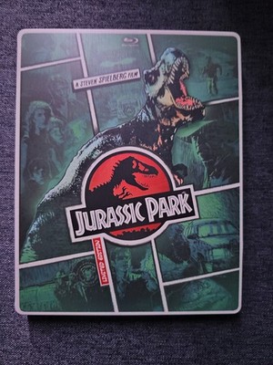 Jurassic Park [ Limited Edition STEELBOOK ] (Blu-ray + DVD) EXC