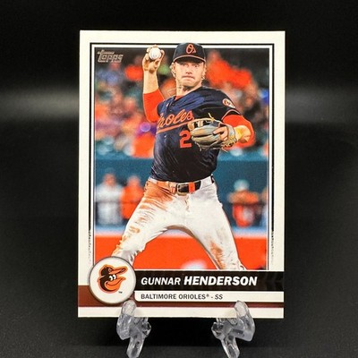 2026 Topps Flagship Collection Gunnar Henderson #87 Orioles