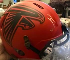 Bijan Robinson Signed Atlanta Falcons Speed RAVE Full size Helmet (Beckett)