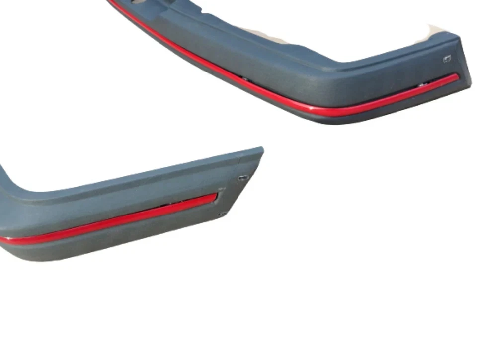 Pare chocs avant et arriere GRIS Peugeot 205 GTI MK1 1983-1990 Neuf - Photo 2/4