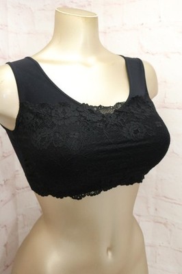 Schlankstütz MIDI CONTROL BANDEAU BUSTIER Gr M 38/40 SPITZE * SCHWARZ * SK 2,5