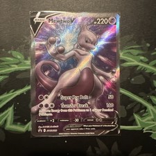 Mewtwo V SWSH229 Full Art Promo Pokemon Card NM