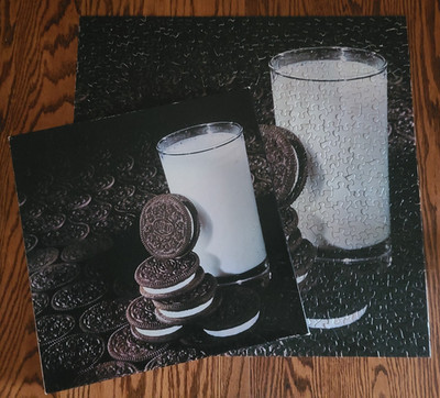 1979 Vintage Springbok ''A Kid'll Eat The Middle'' Oreo Puzzle PZL2085 Complete!